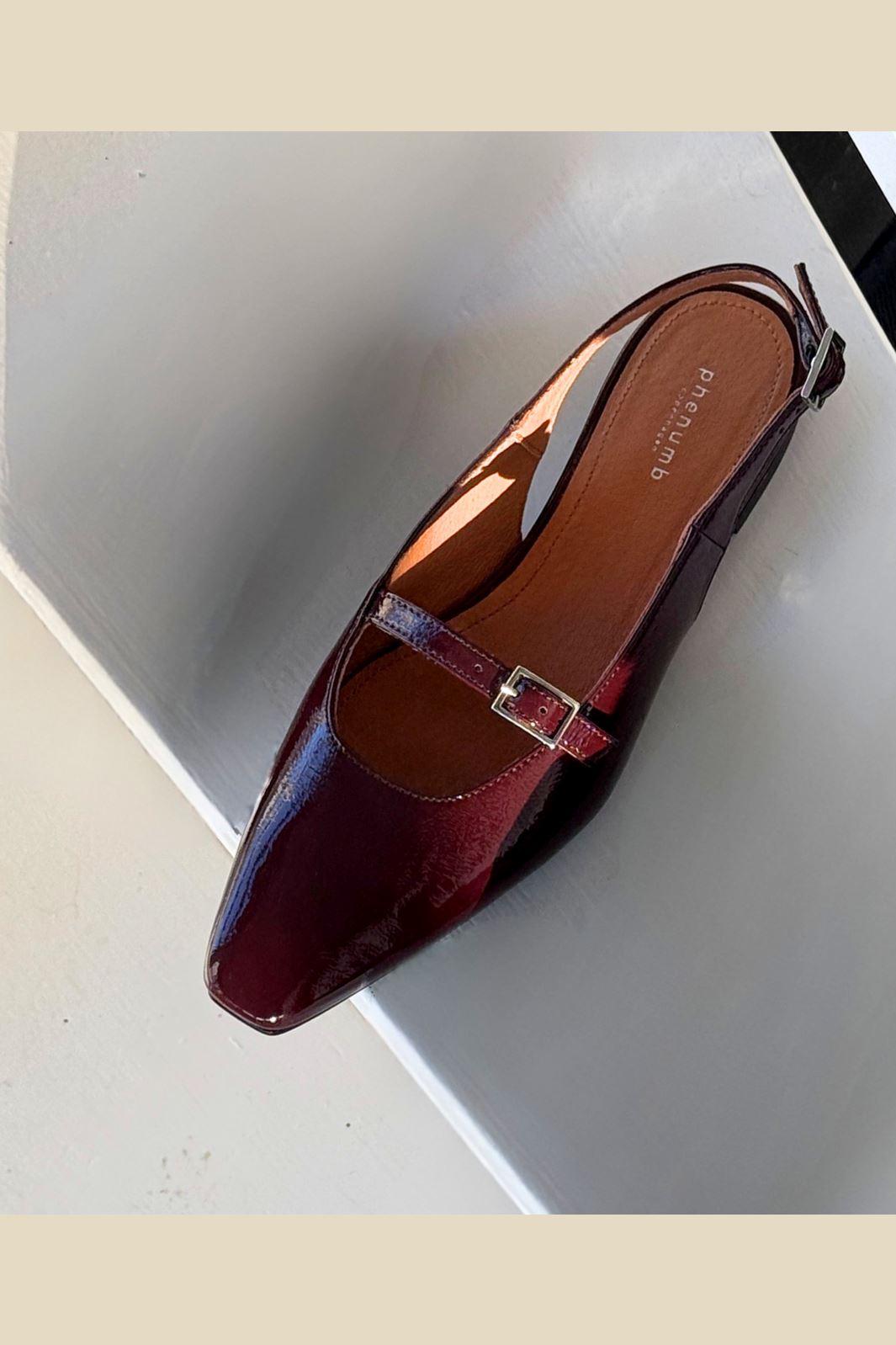 Phenumb Copenhagen - Effect P Leather Patent PB-2903 - Bordo