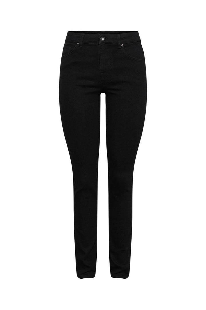 Pieces Curve, Pcnunna Mw Slim Blc06 Qx, Black Denim