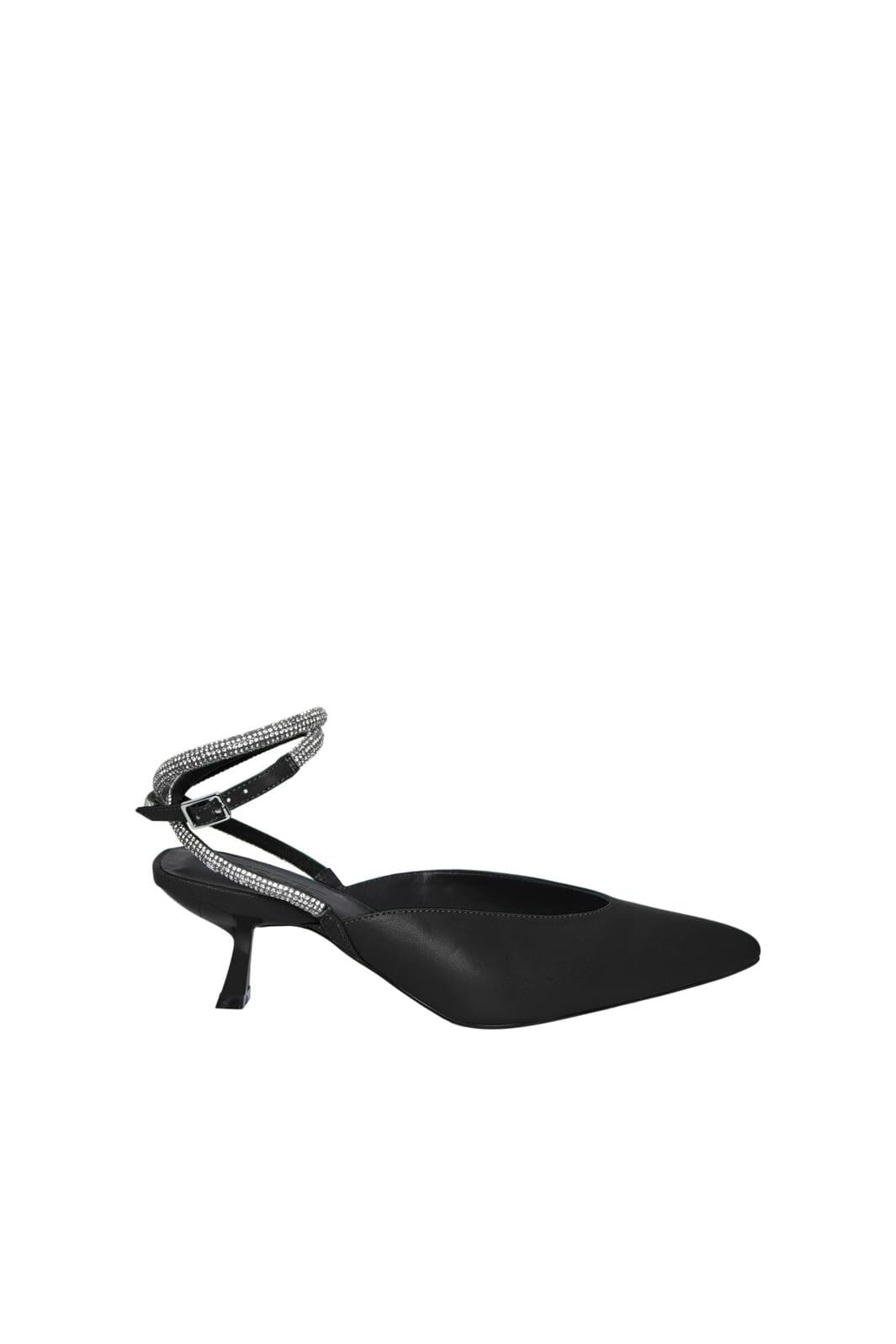 Pieces, Pcanastasia Shimmer Heel, Black