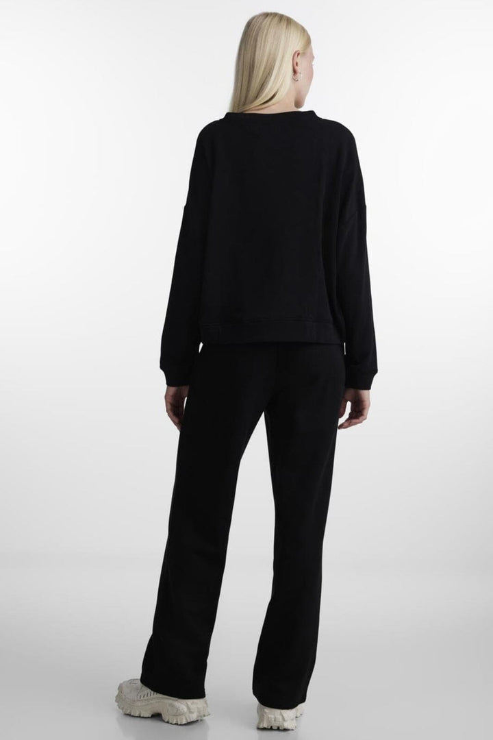 Pieces - Pcchilli Ls Sweat - 3600582 Black