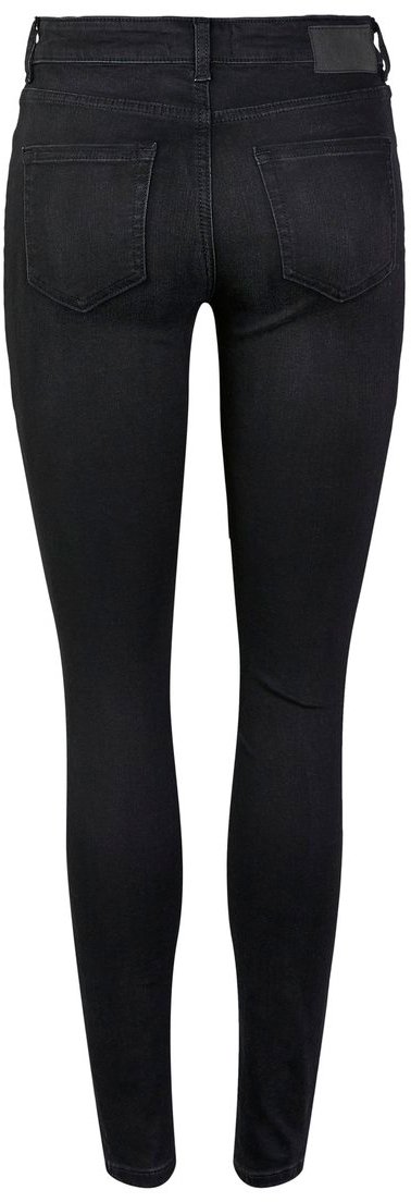 PIECES - PcDelly Skinny MW Jeans "30 - Black Jeans 