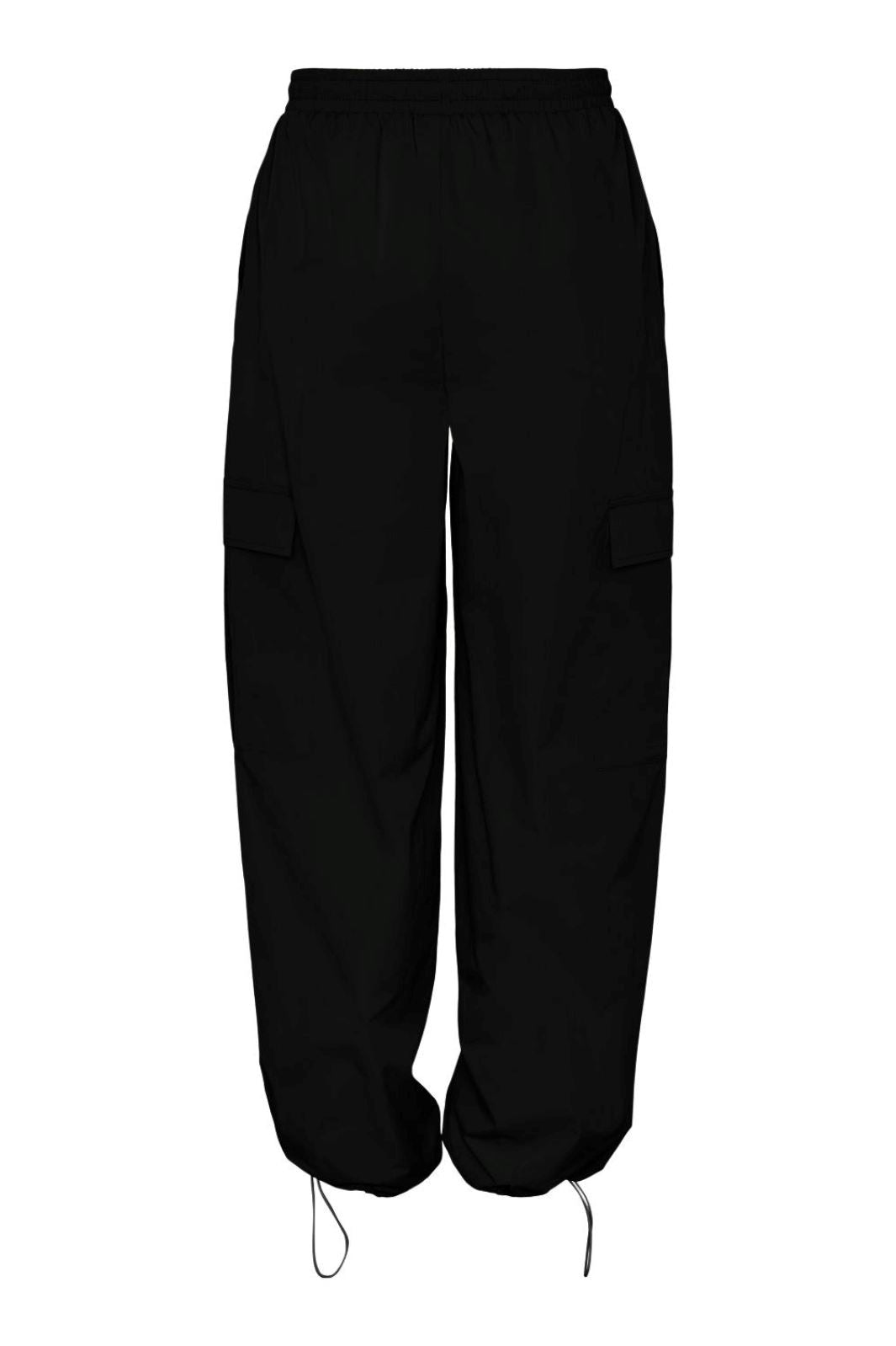 Pieces - Pcdre Cargo Pants - Black Bukser 