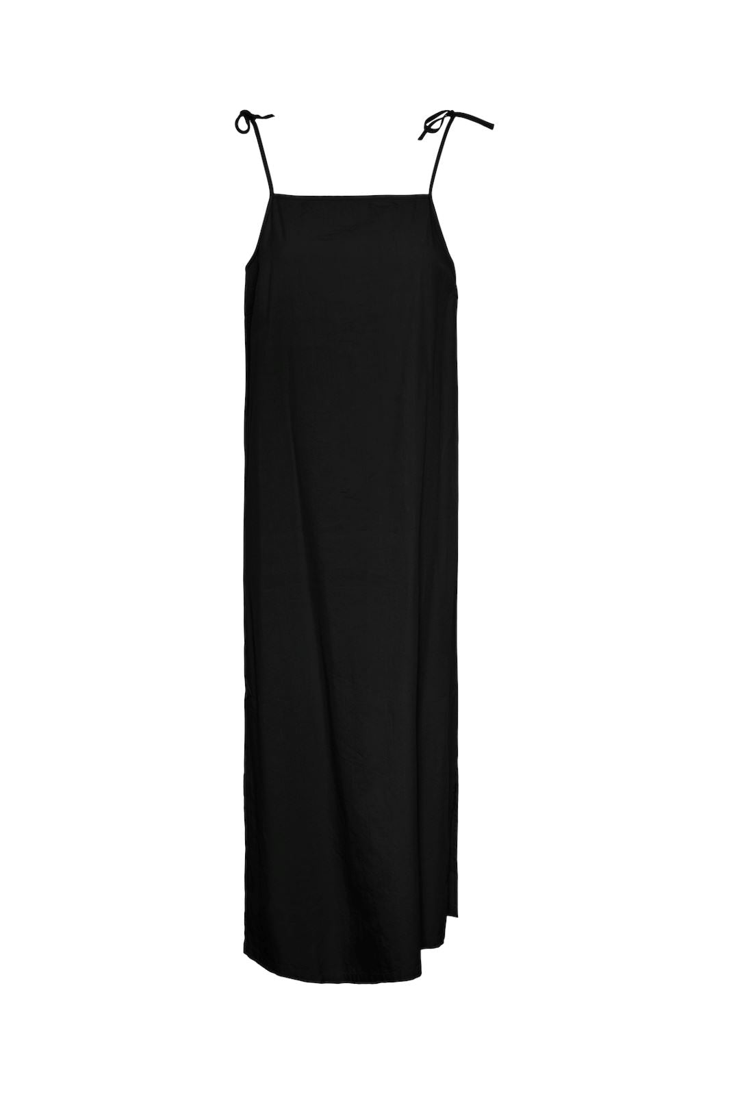 Pieces - Pckarson Strap Long Dress - 4584618 Black