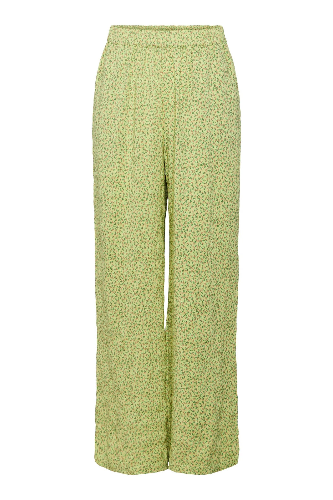 Pieces - Pclala Hw Wide Pants - Limeade Pants 