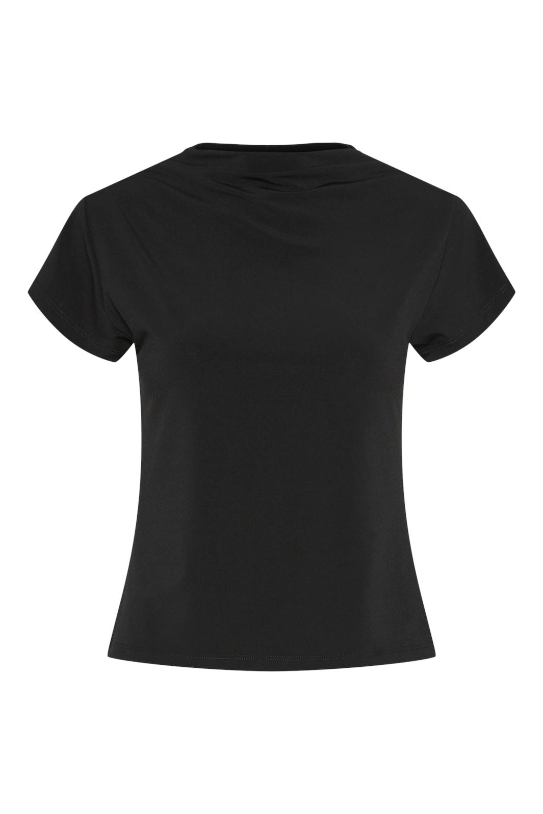 Pieces - Pcmadison Ss Mock Neck Tee 17154804 - 4652464 - Black