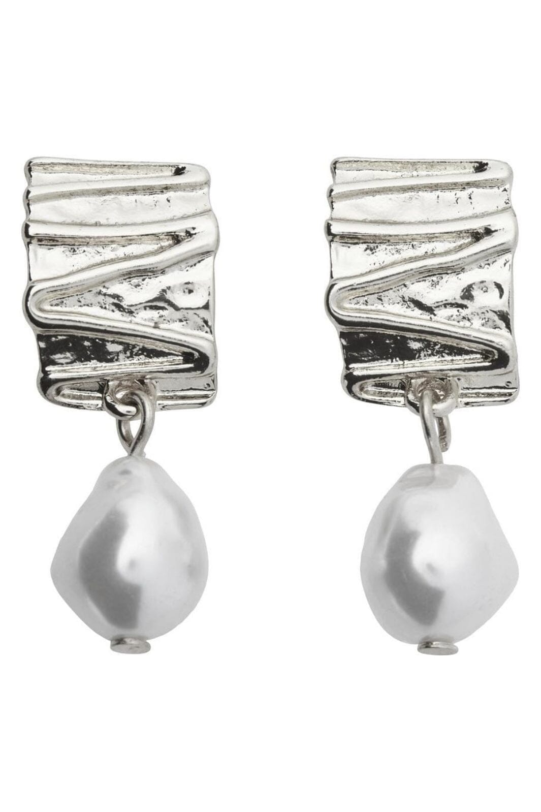 Pieces - Pcmolly F Earrings Box - 4407297 Silver Colour St2 Øreringe 