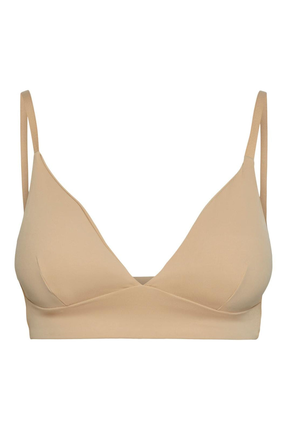 Pieces, Pcnamee Triangle Bra, Nude