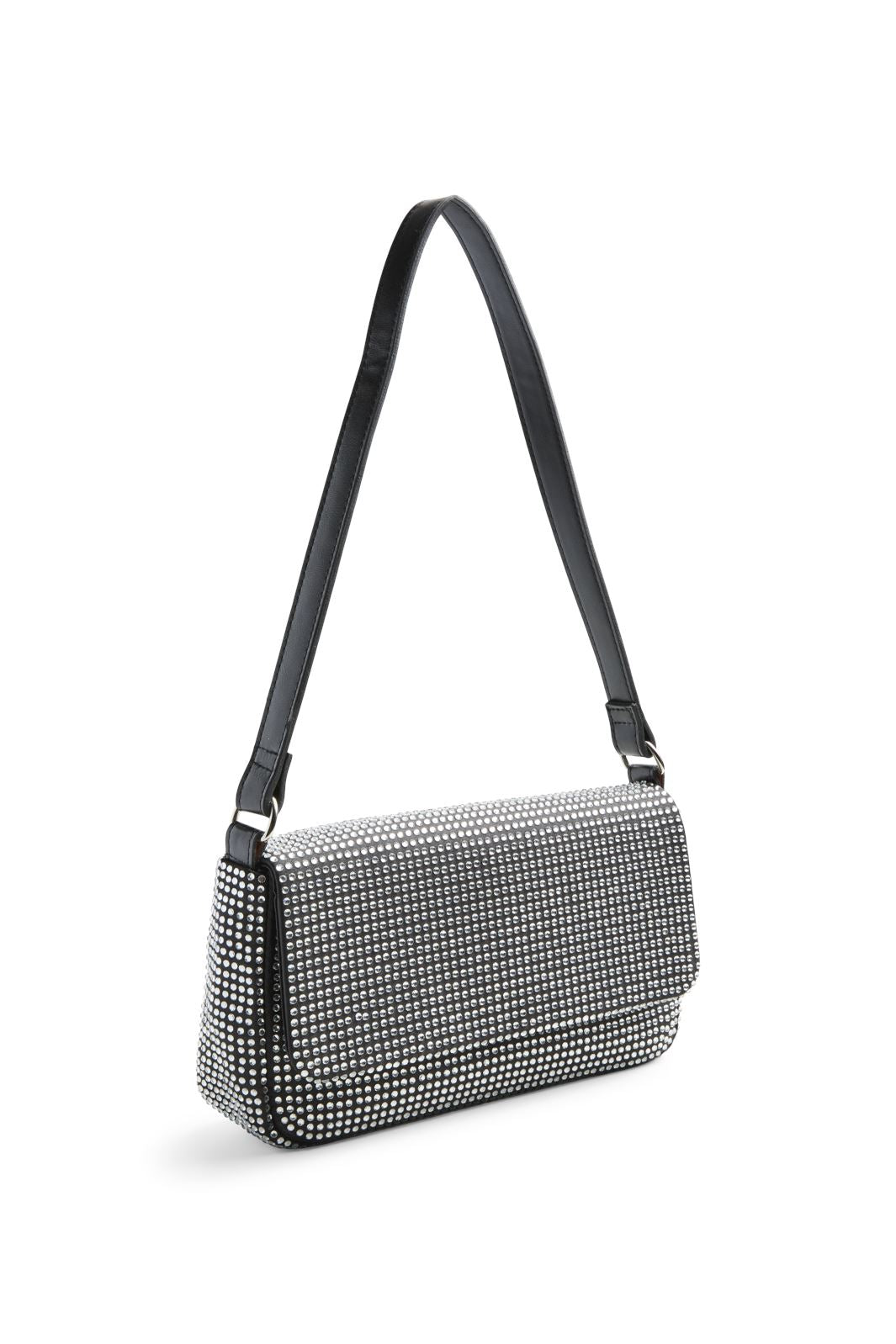 Pieces - Pcoline Shoulder Bag - 4731022 Black Clear Stones