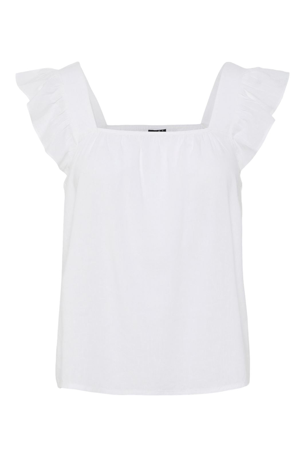 Pieces - Pcpia Sl Top - 4649004 Bright White