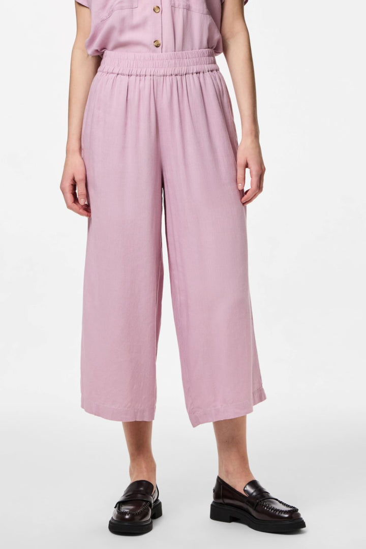 Pieces - Pcpia Wide Culotte - 4648842 Dawn Pink