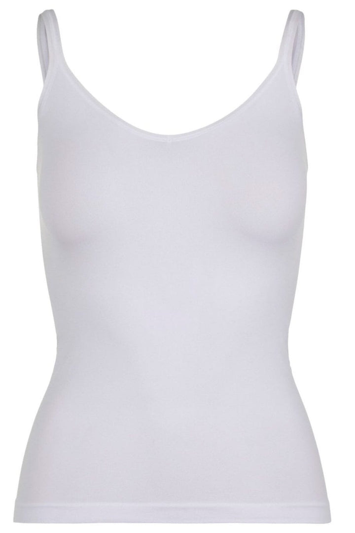 Pieces - PcPlain Underwear Top - White Undertrøjer 