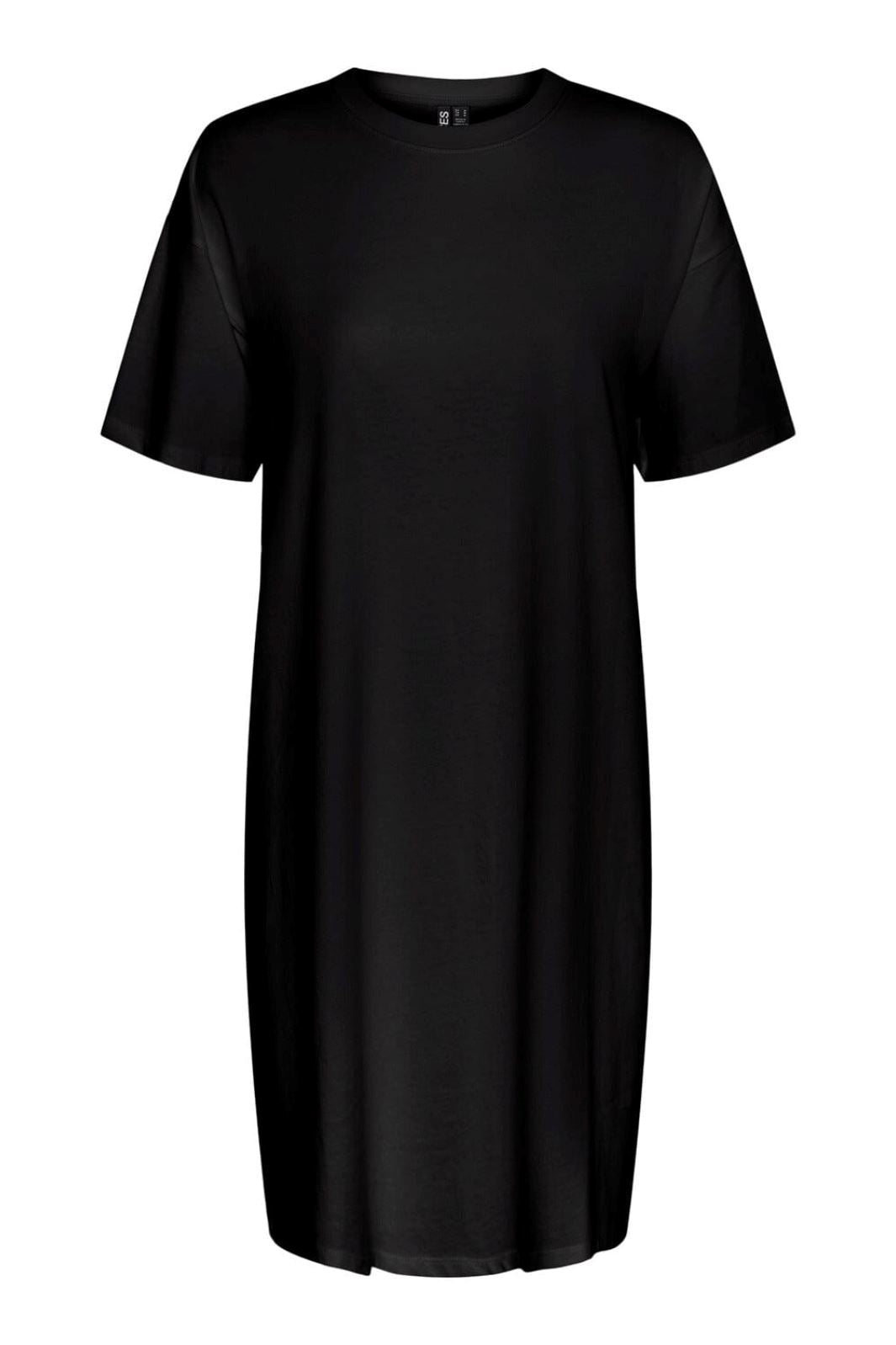 Pieces - Pcria Ss Dress - 4476701 Black Kjoler 