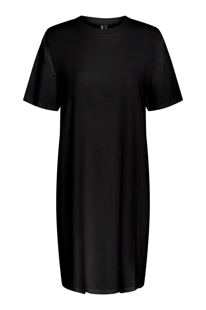 Pieces - Pcria Ss Dress - 4476701 Black Kjoler 