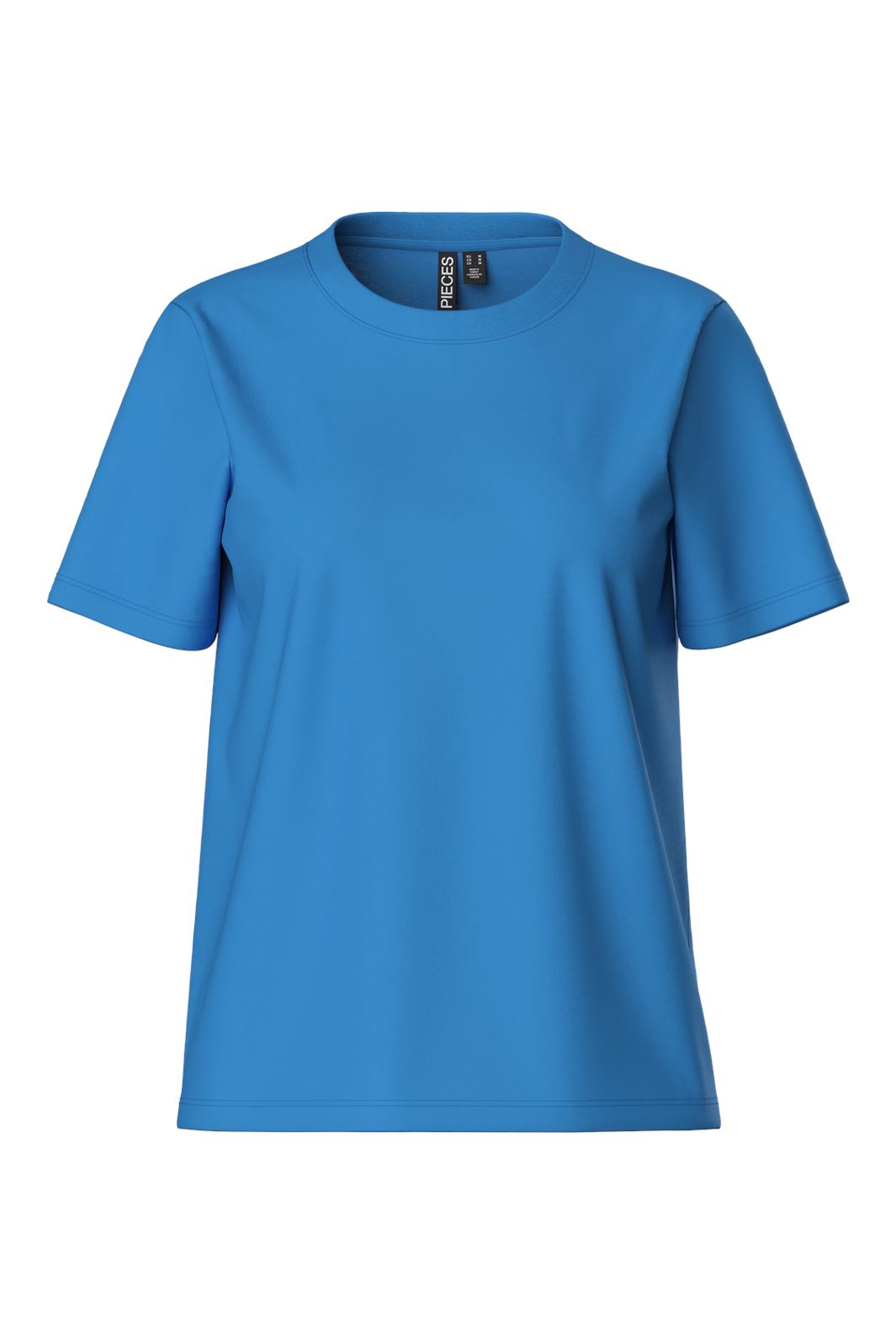 Pieces - Pcria Ss Solid Tee - 4651308 Azure Blue