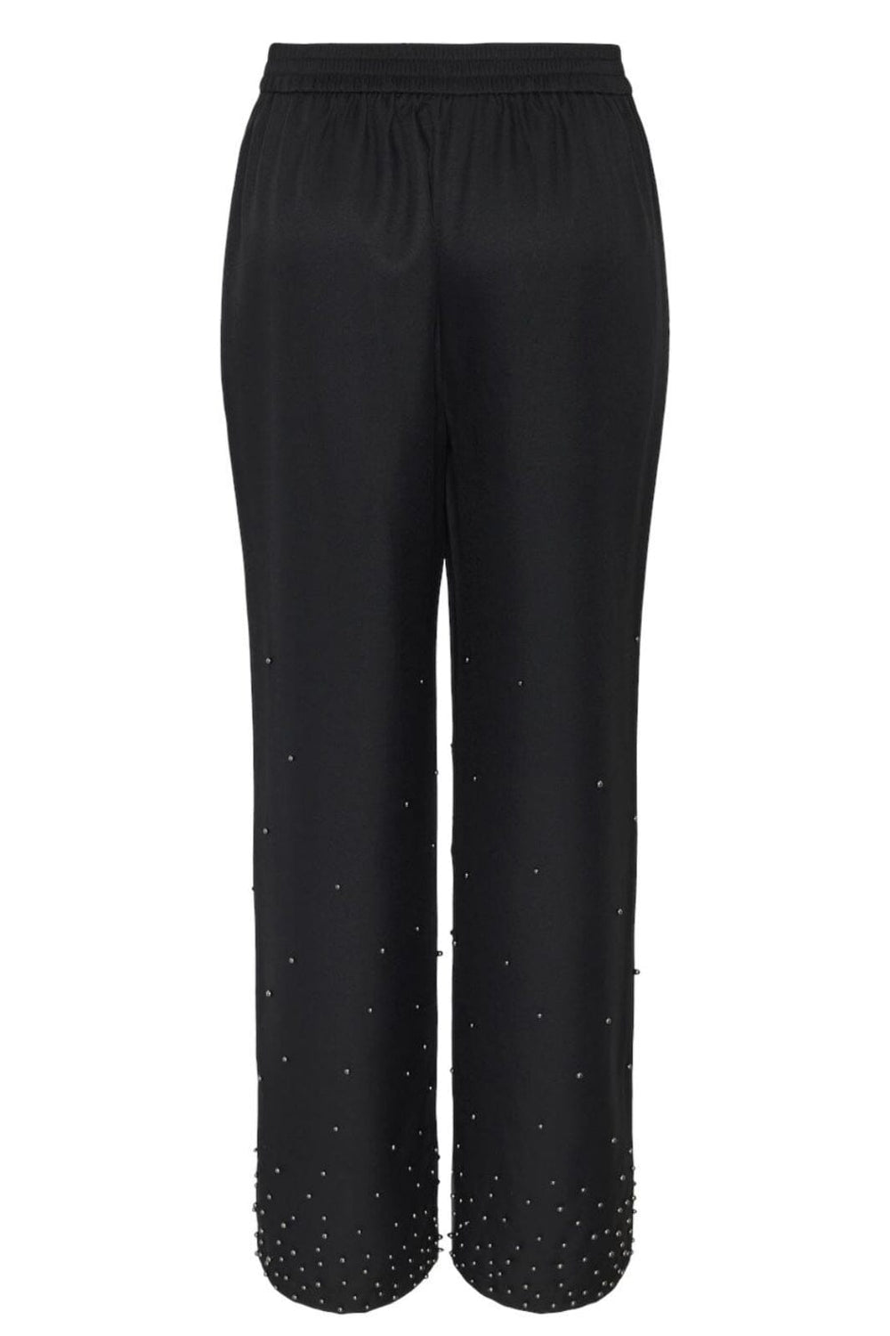 Pieces - Pcru Embelish Pants - 4606262 Black Bukser 