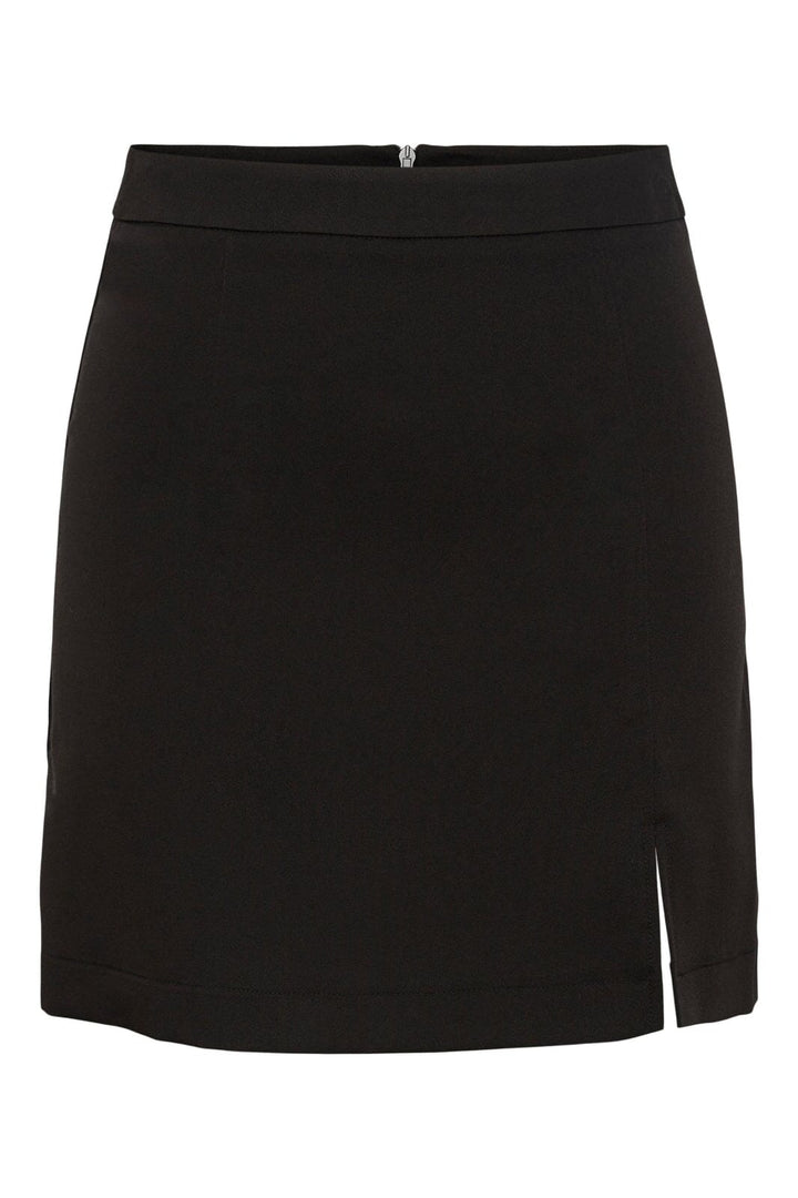 Pieces - Pcthelma Hw Skirt Noos - Black Nederdele 