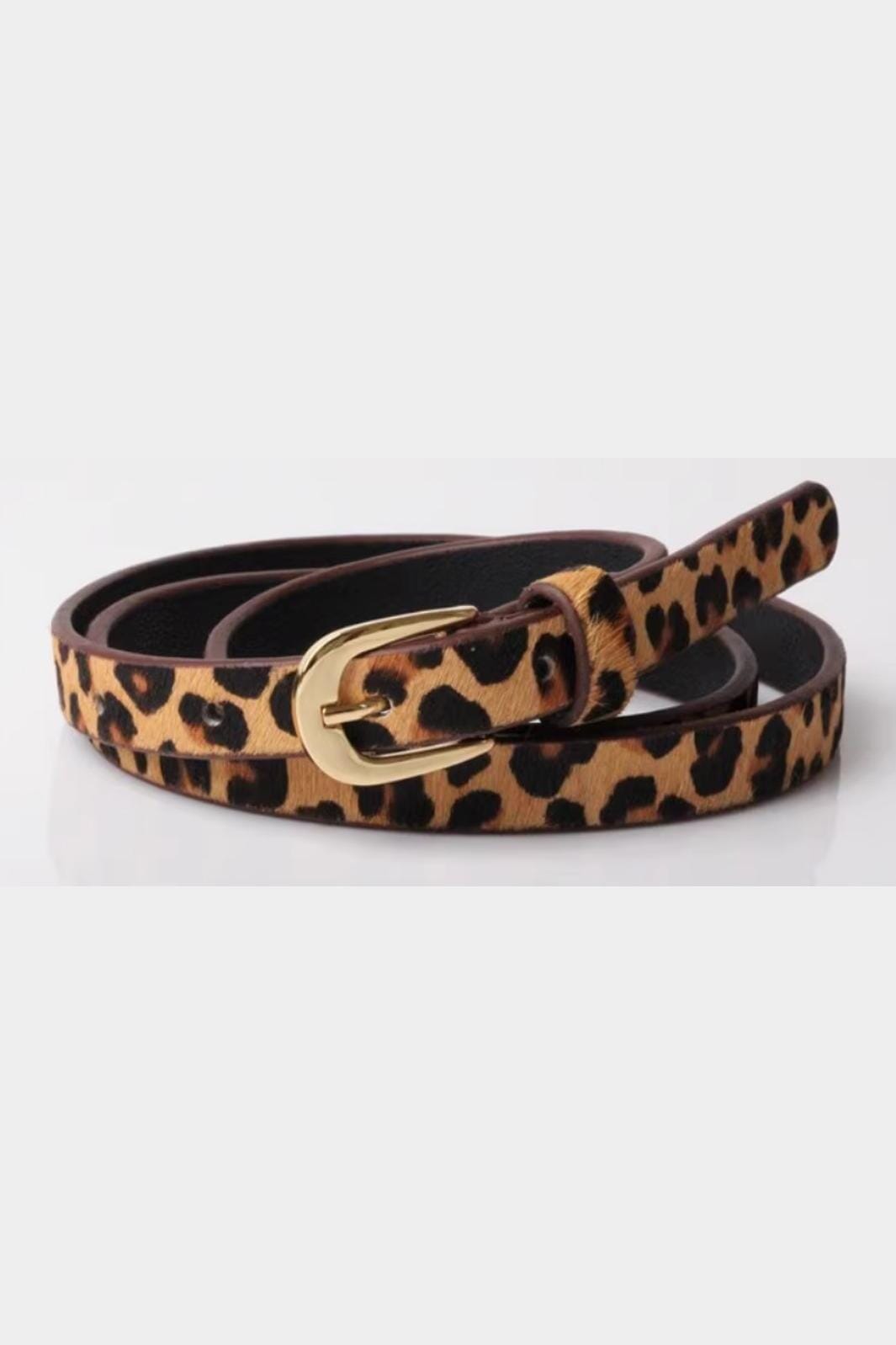 Plissé Copenhagen - Zonia Belt - Leopard