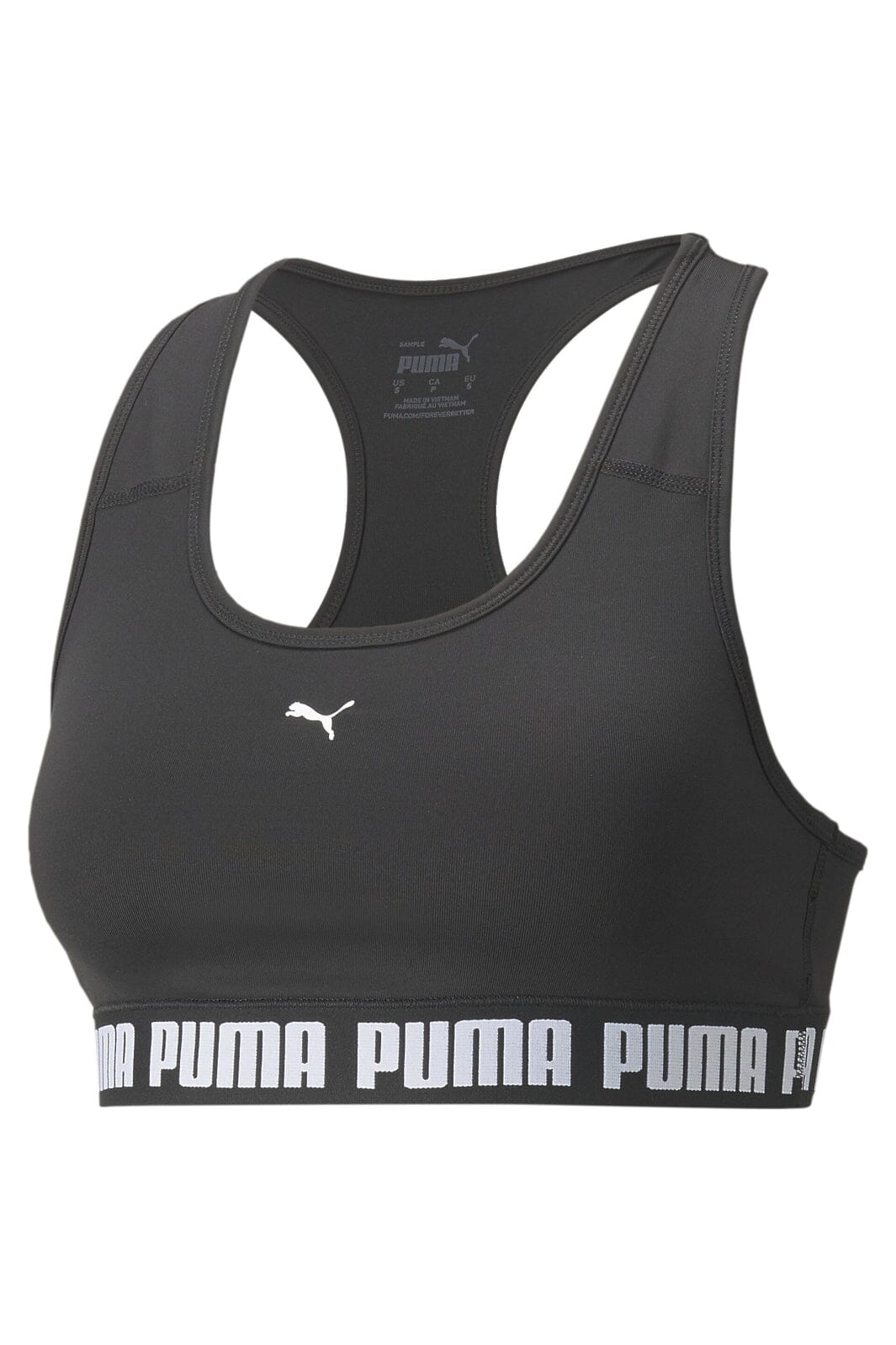 Puma - Mid Impact Puma Strong Bra - Black 1 BH 