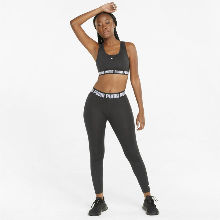 Puma - Mid Impact Puma Strong Bra - Black 1 BH 