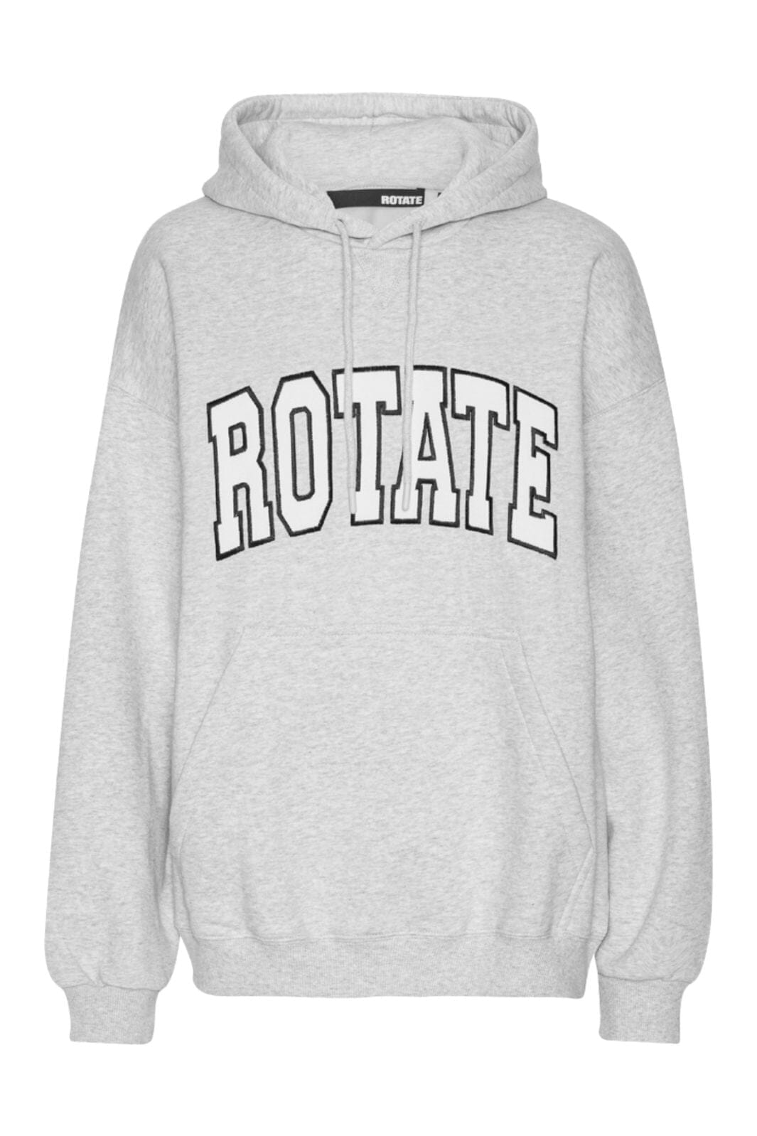 Rotate - Heavy Sweat Hoodie 1134291473 - 1473 Light Grey Melange Sweatshirts 