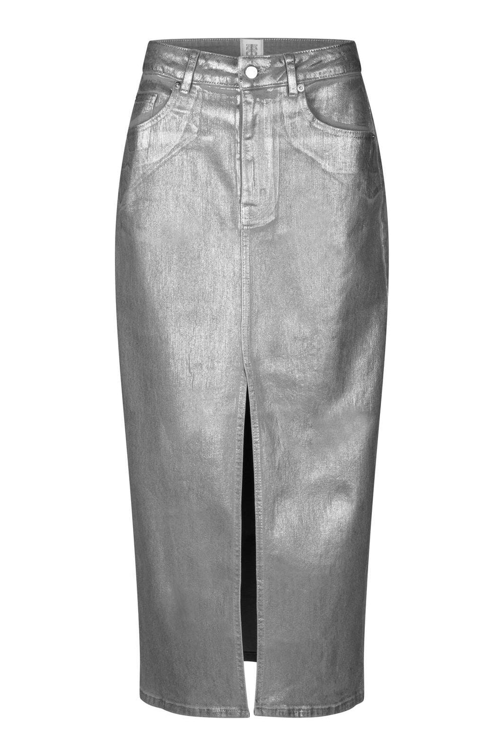 Second Female - Aspect Skirt - 7019 Silver Nederdele 