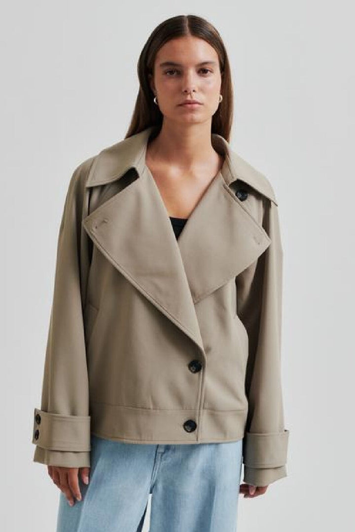 Second Female - Silvie Trench Jacket 59292 - Fallen Rock