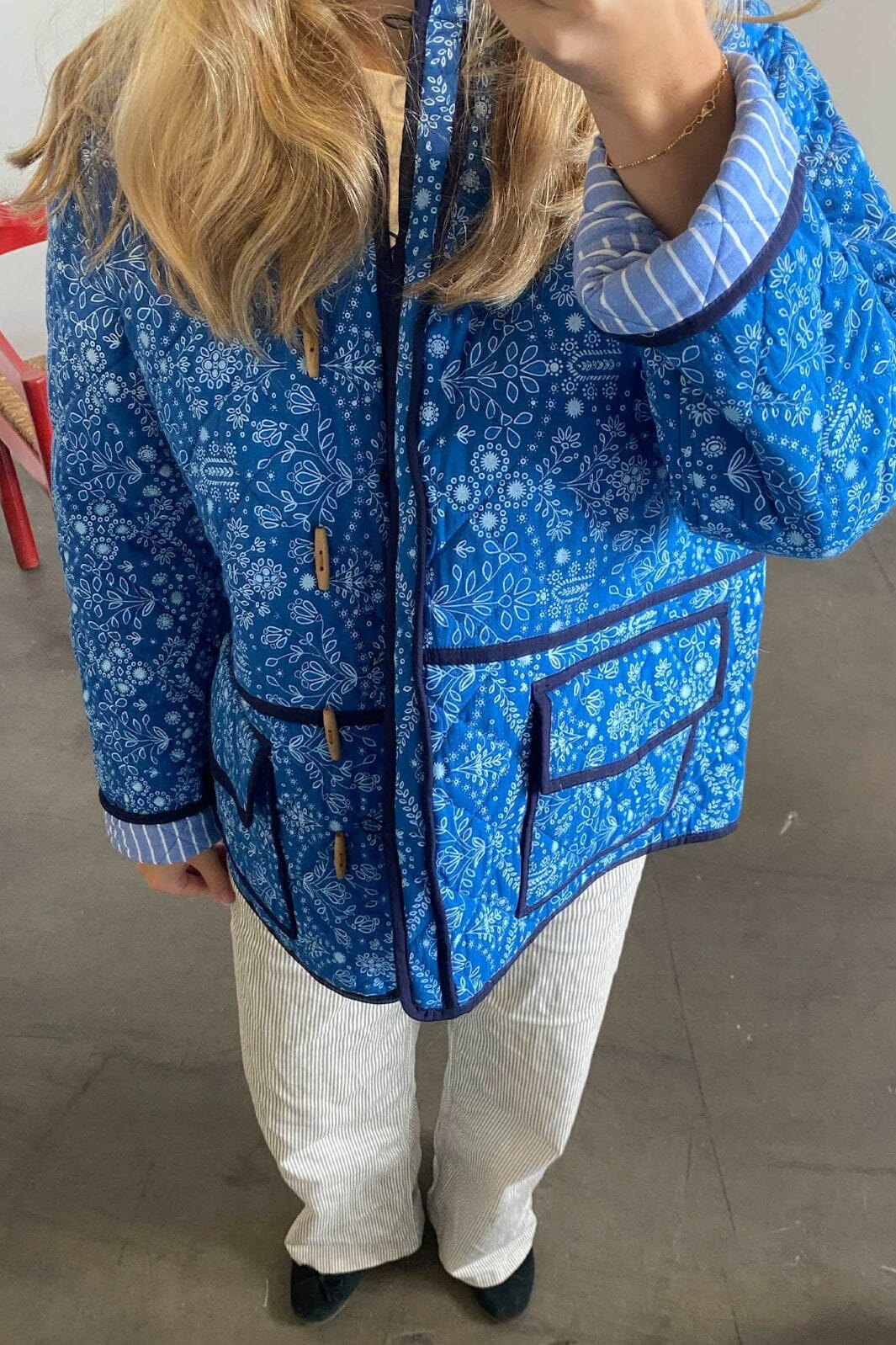 Sissel Edelbo - Adriane Jacket SE 1470 - Blue Flower