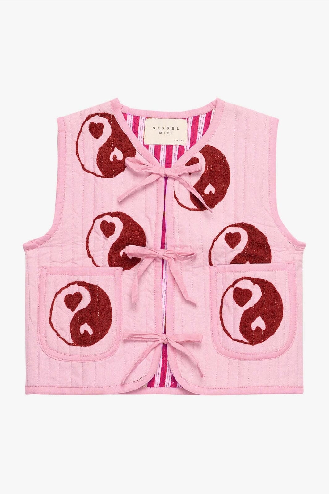 Sissel Edelbo - Honey MINI Vest SE 1524 - Yin & Yang Pink