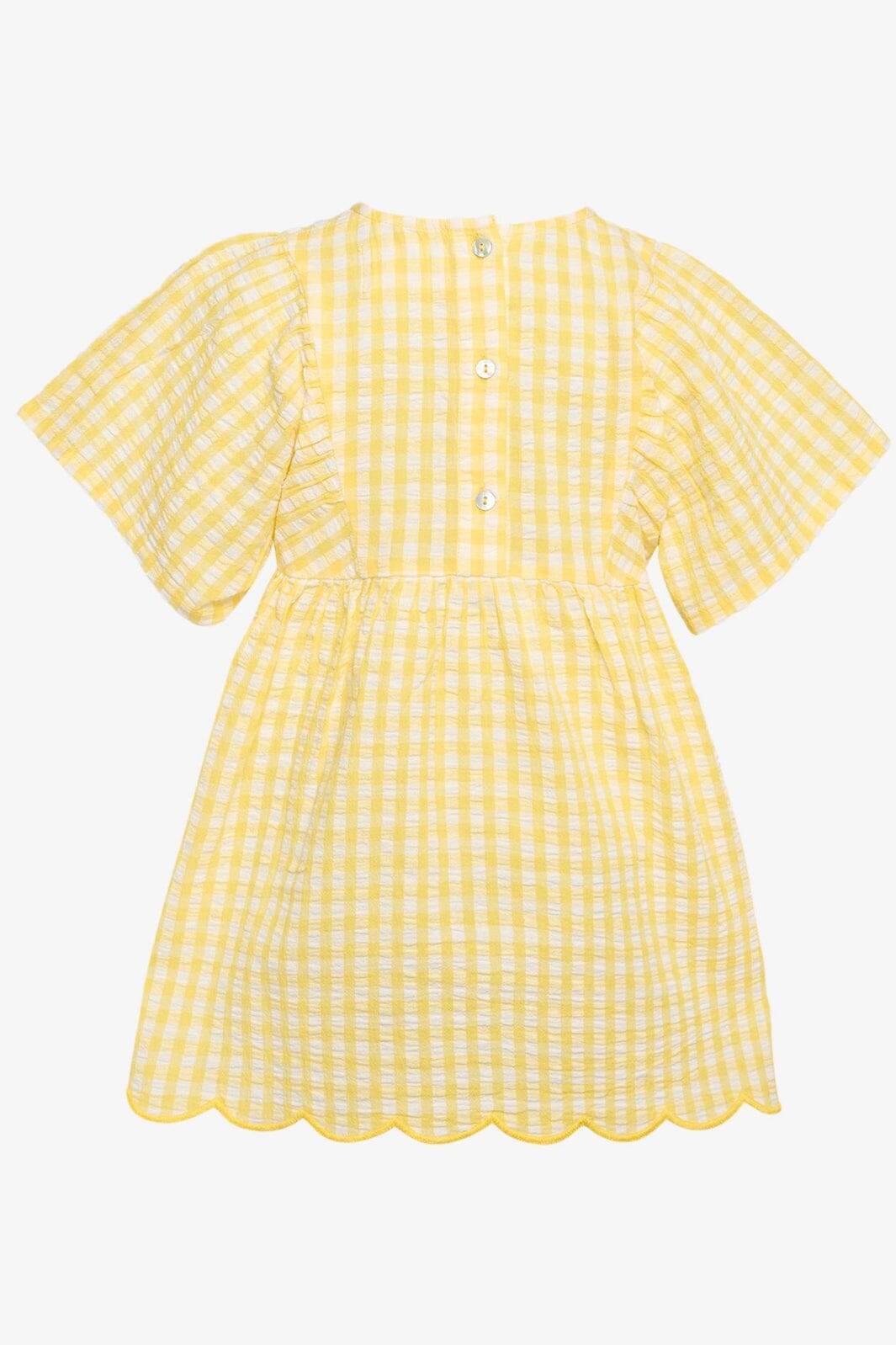 Sissel Edelbo - Katrine MINI Dress SE 1526 - Yellow Checks