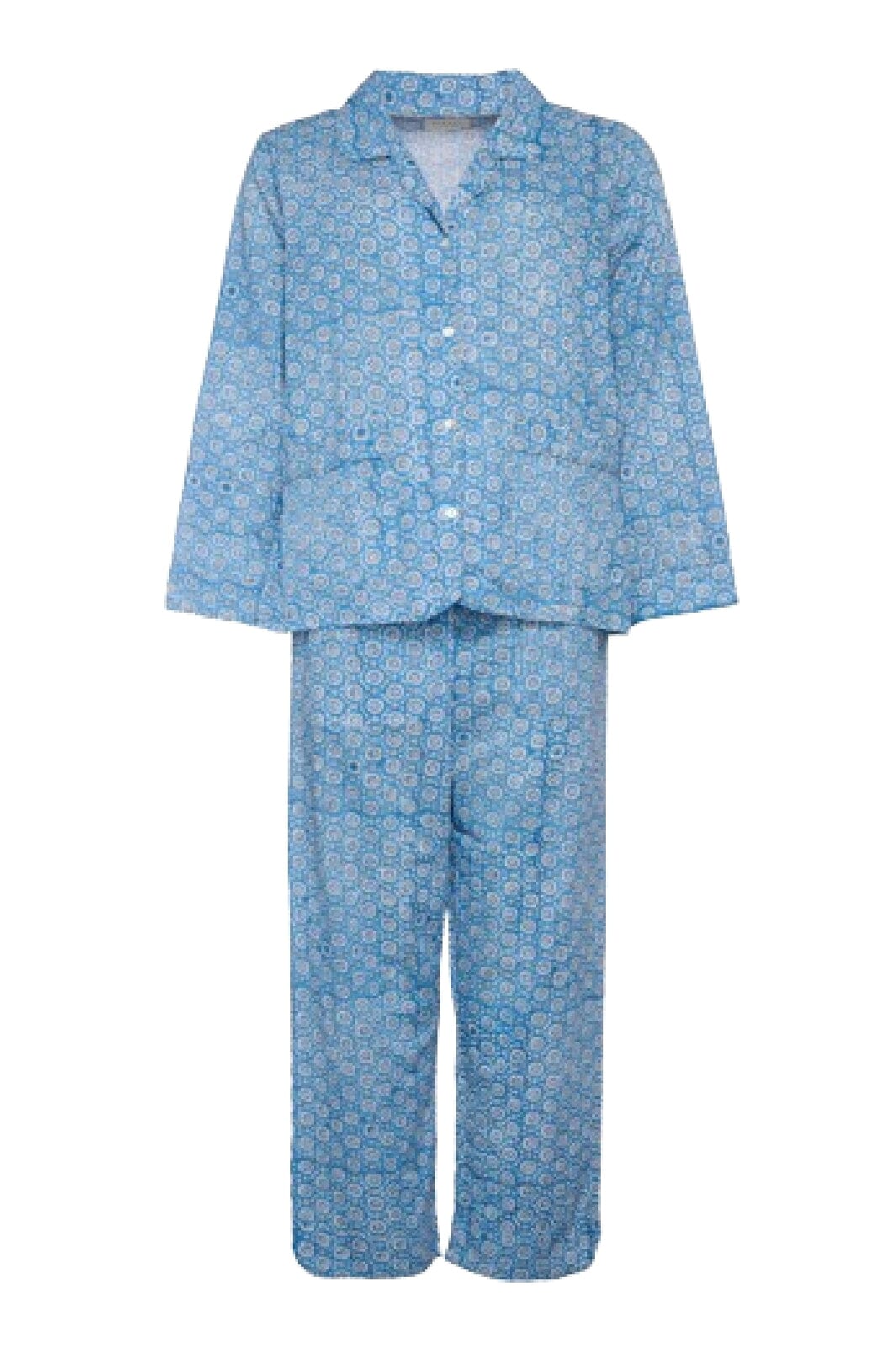 Sissel Edelbo - Nuit Pyjamas Set SE 1368 - Blue Floral Nattøj 