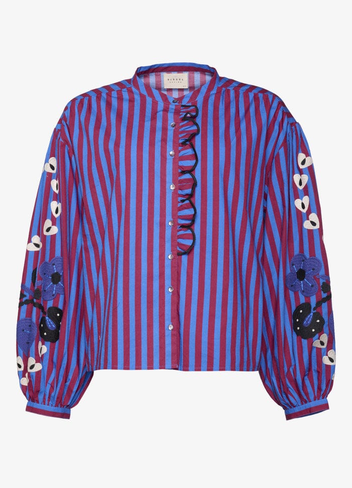 Sissel Edelbo - Patricia Shirt SE 1407 - Victoriana Circus Bluser 