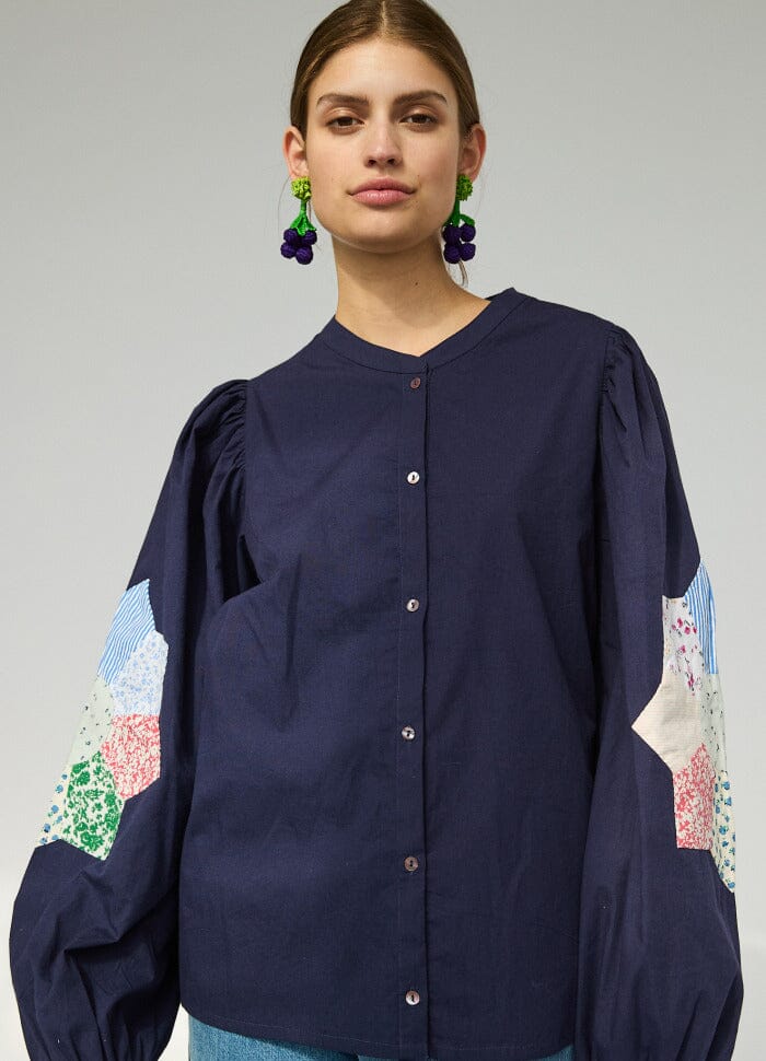 Sissel Edelbo - Regala Shirt SE 1410 - Navy Skjorter 