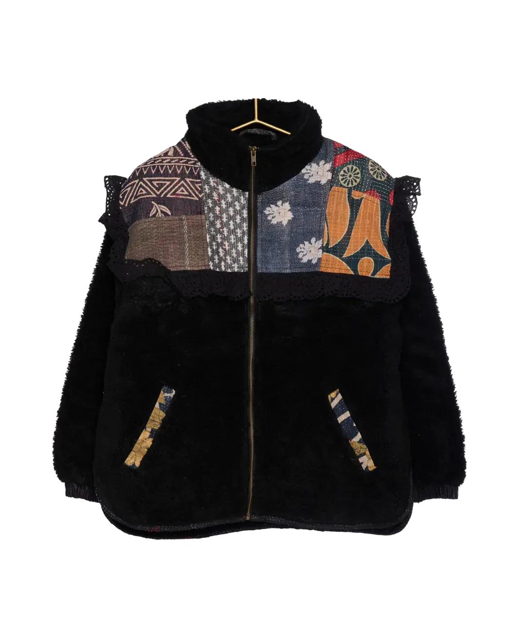 Sissel Edelbo - Vilma Jacket SE 1422 - Black Kantha No. 18