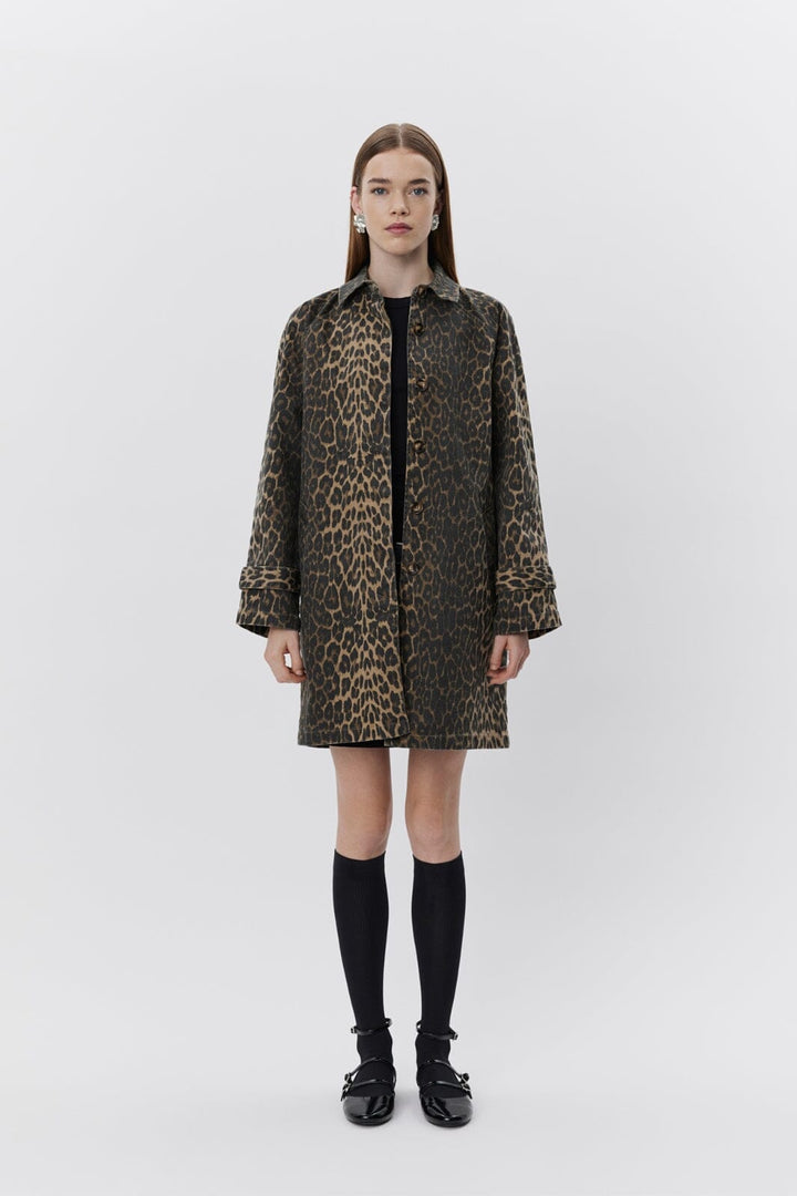 Sofie Schnoor - Filipasw Coat S251425 - 9086 - Light Brown Leopard Frakker 