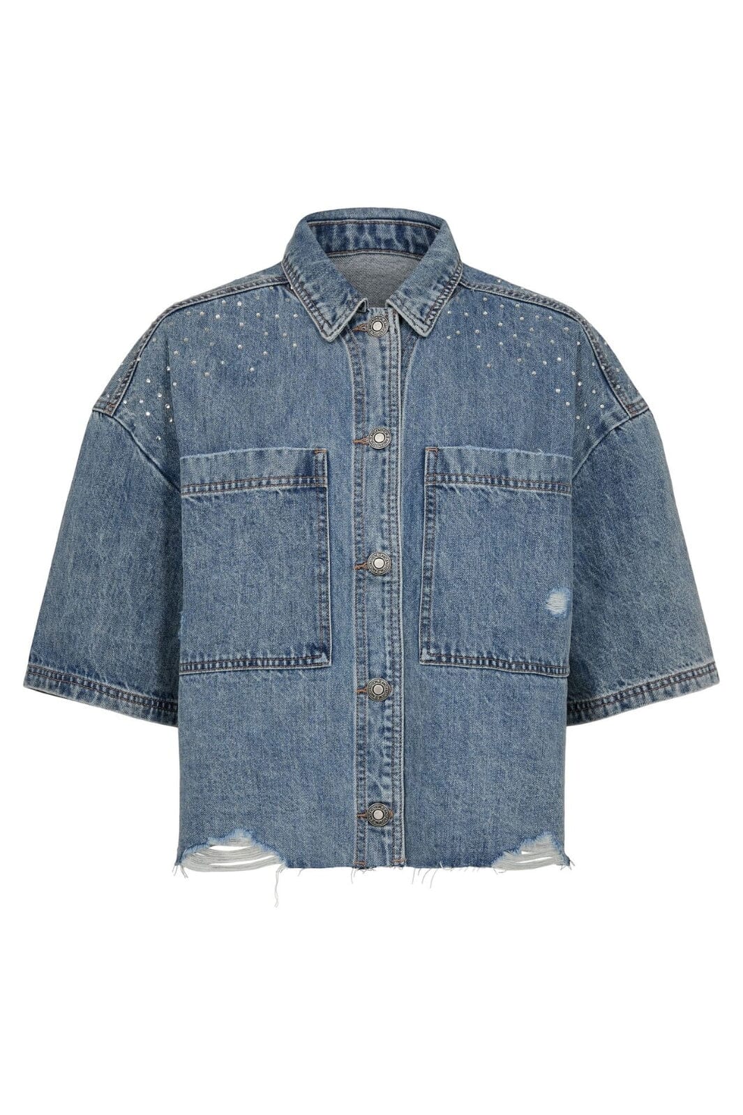 Sofie Schnoor - S242370 Shirt - Light Denim Blue Skjorter 