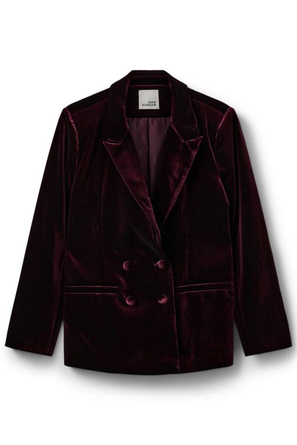 Sofie Schnoor - S244231 Blazer - Burgundy Blazere 