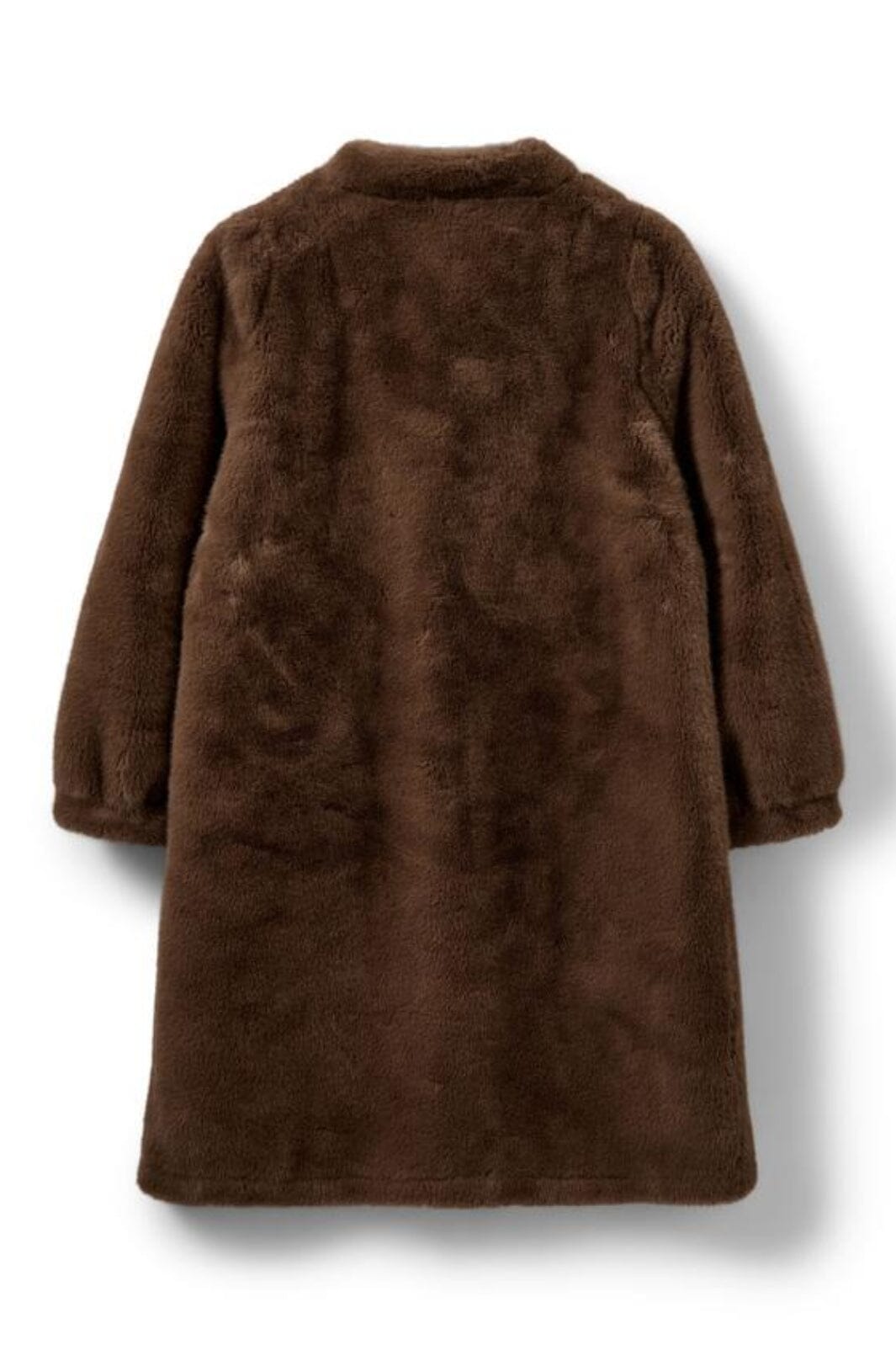 Sofie Schnoor - S244515 Fake Fur Coat - Brown Frakker 