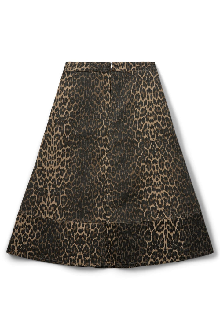 Sofie Schnoor - Seliasw Skirt S251460 - 9086 - Light Brown Leopard Nederdele 