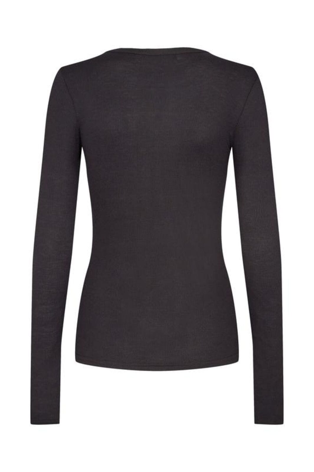 Sofie Schnoor - Snos243 T-Shirt Long Sleeve - Black Bluser 