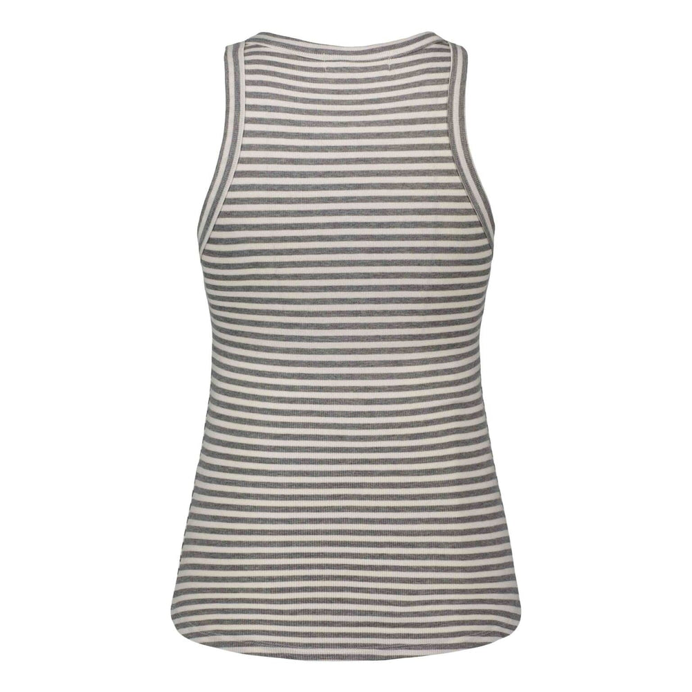 Sofie Schnoor - Snos434 Top - Grey Striped Toppe 