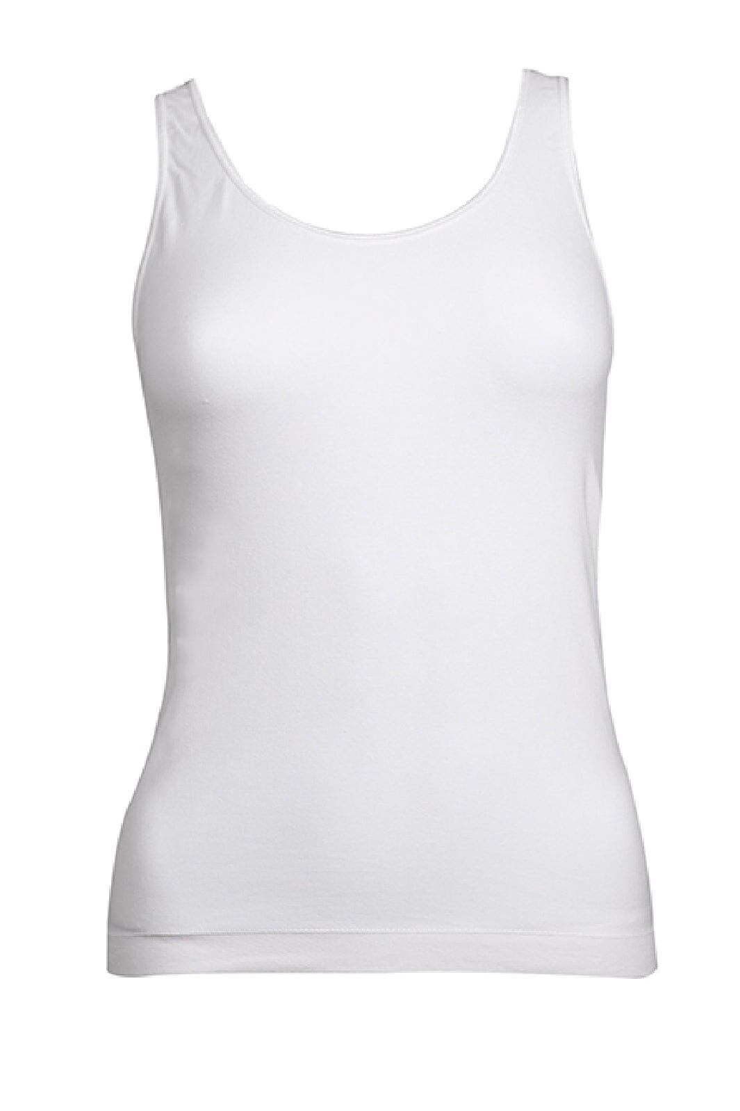 Soft basic - Haily Top wide strap 2 pak - white Undertrøjer 