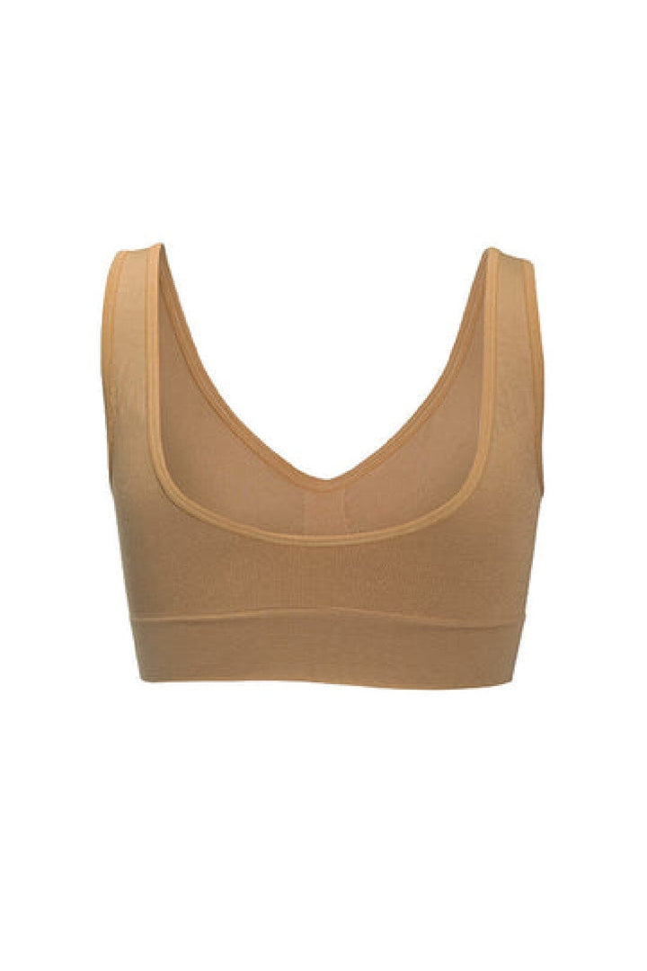 Soft basic - Soffi Bra top wide strap 2 pak - nude BH 