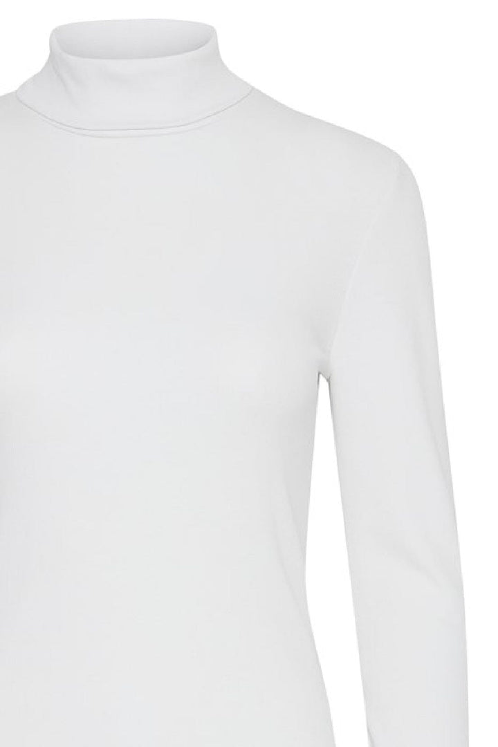 The Jogg Concept - Jctonda Ls Roll Neck - 114800 Off White Bluser 