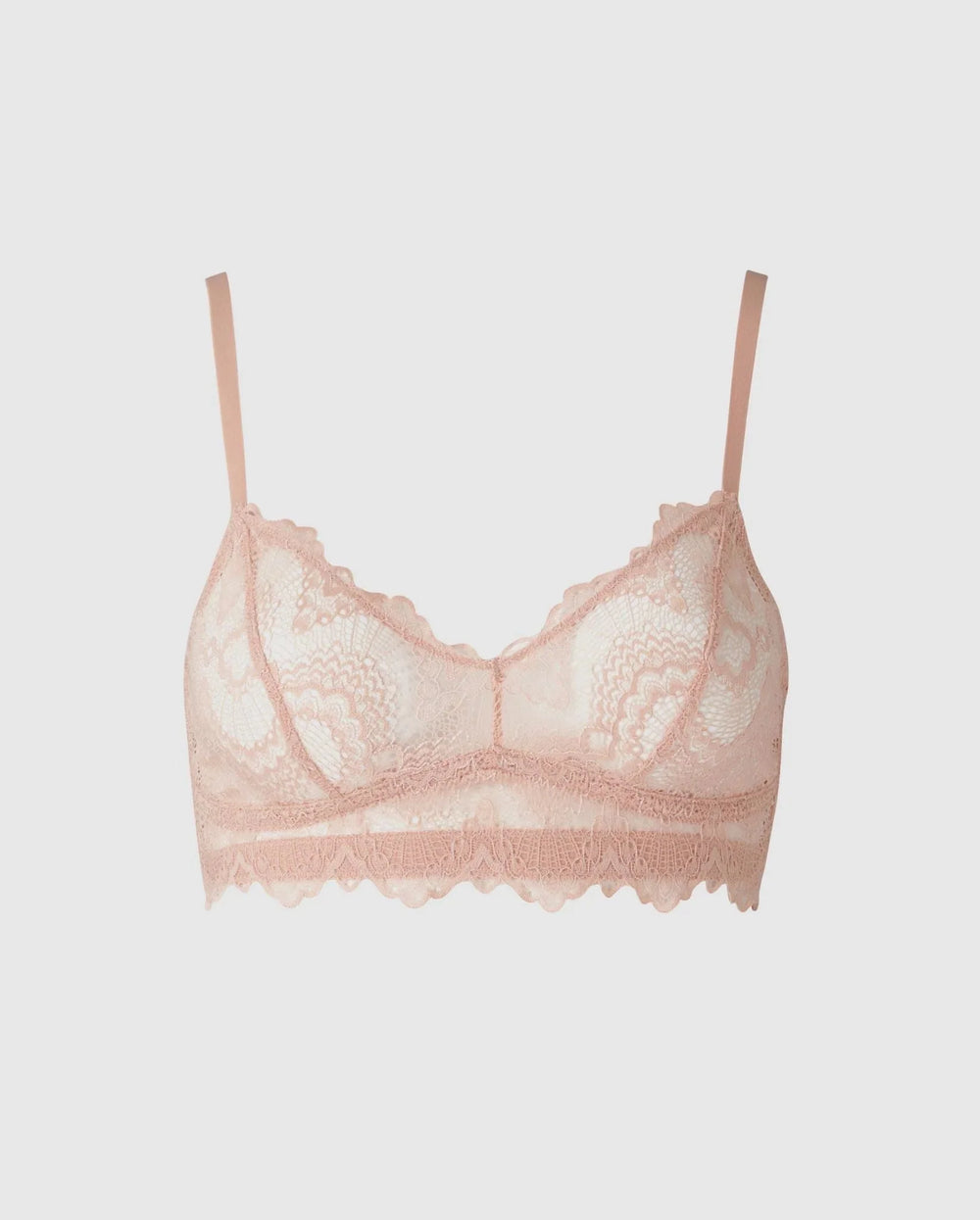 Understatement Underwear - Lace Balconette - Nude BH 