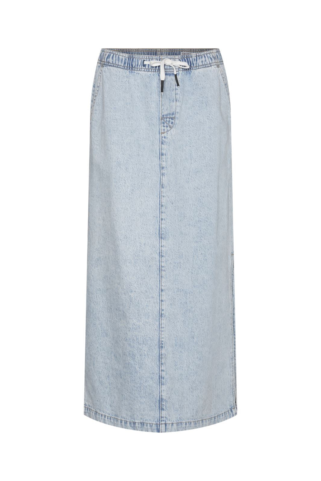 Vero Moda - Vmhamson Mr Ela Long Slit Skirt - 4630230 Light Blue Denim