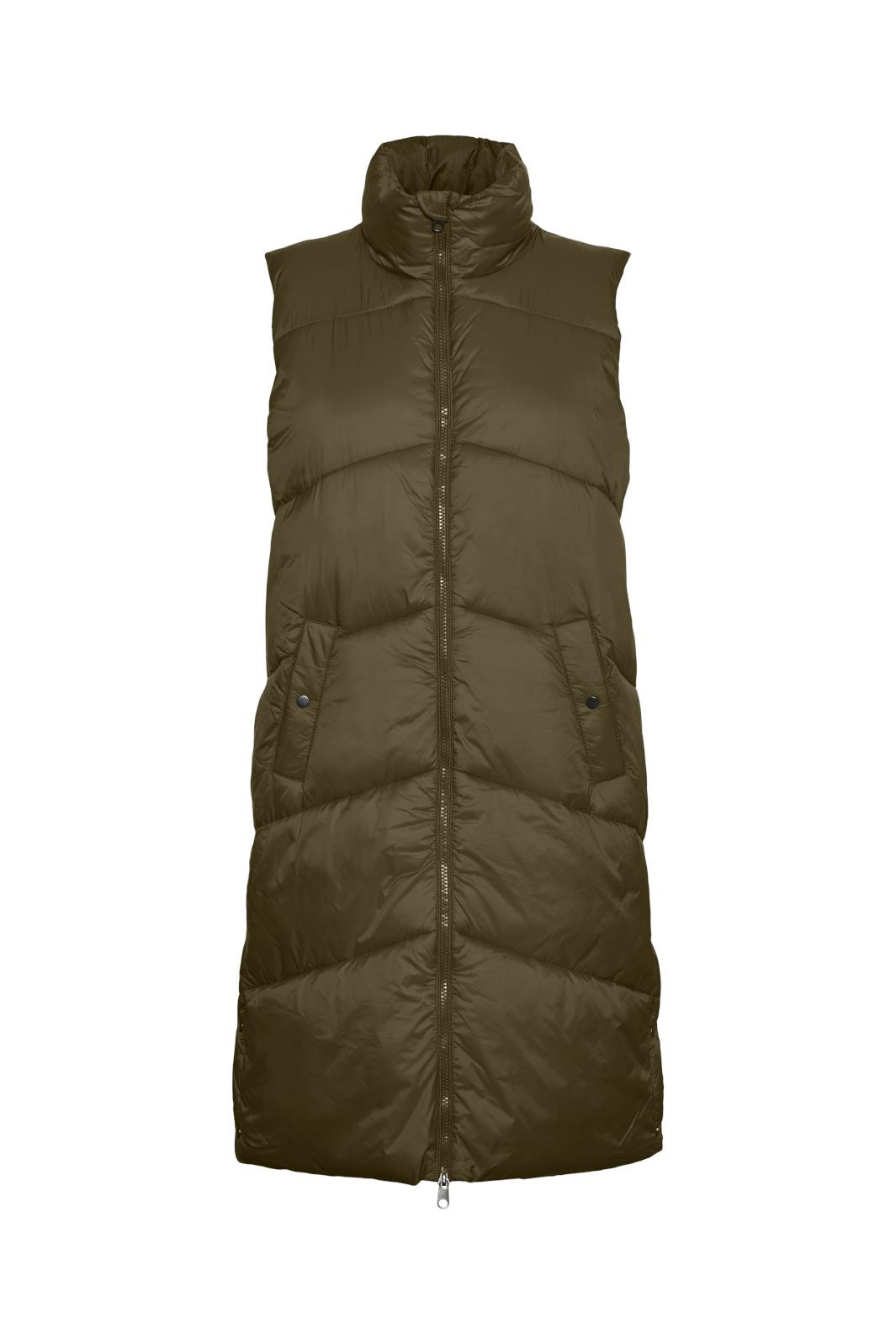 Vero Moda - Vmuppsala 3-4 Waistcoat - 4016360 Dark Olive