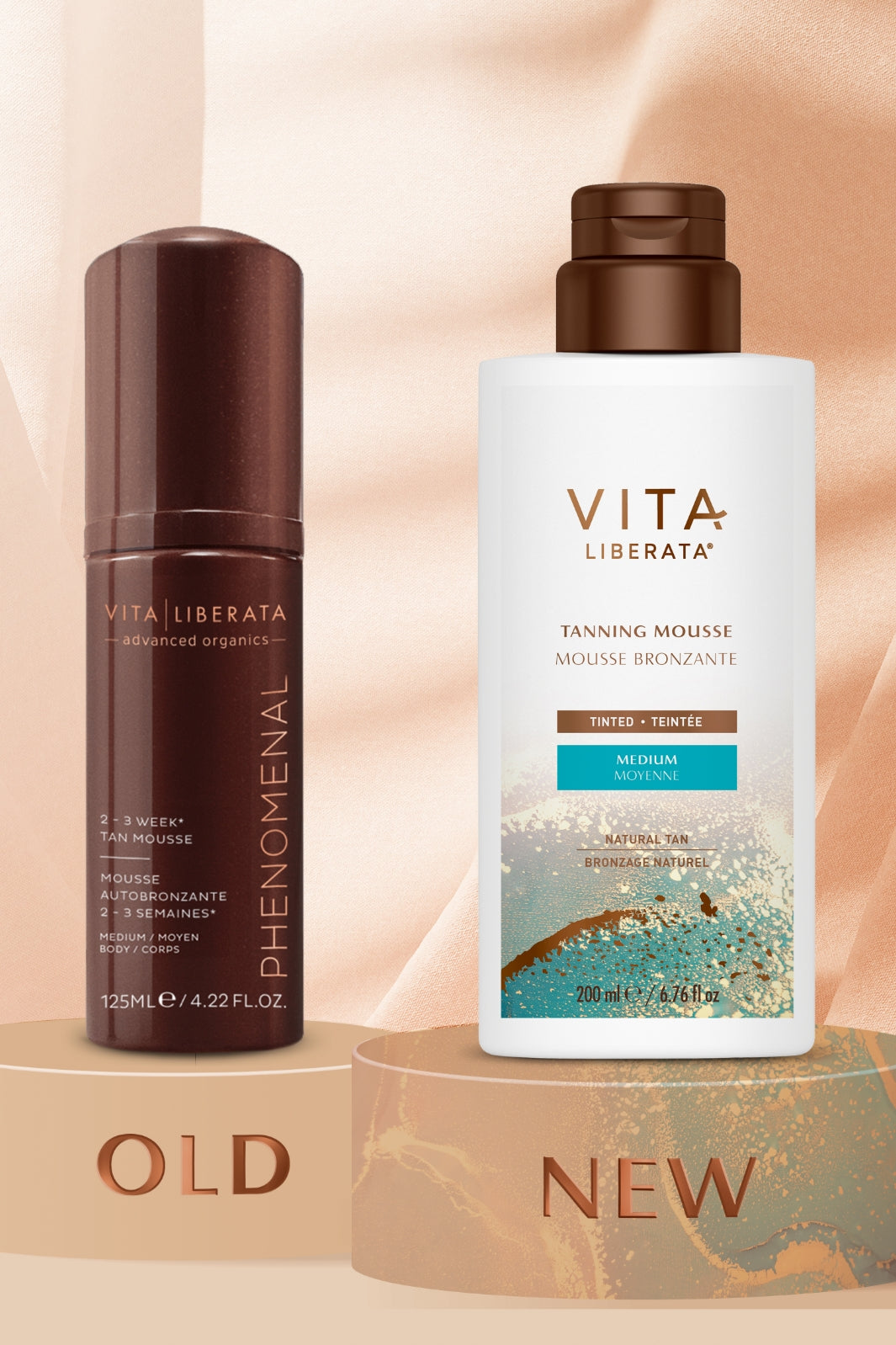 Vita Liberata - Tinted Tanning Mousse - Dark Selvbruner 