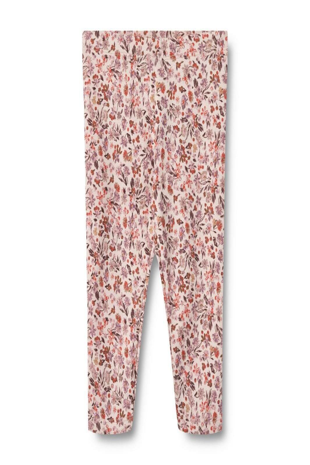 Wheat Main - Leggings Jules - 1169 Pale Rose Flowers