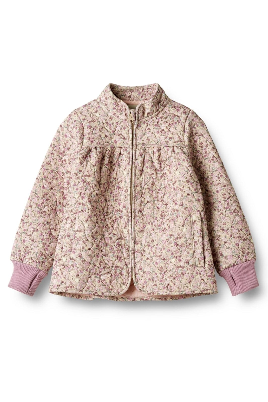 Wheat - Thermo Jacket Thilde - 9014 Clam Multi Flowers Jakker 