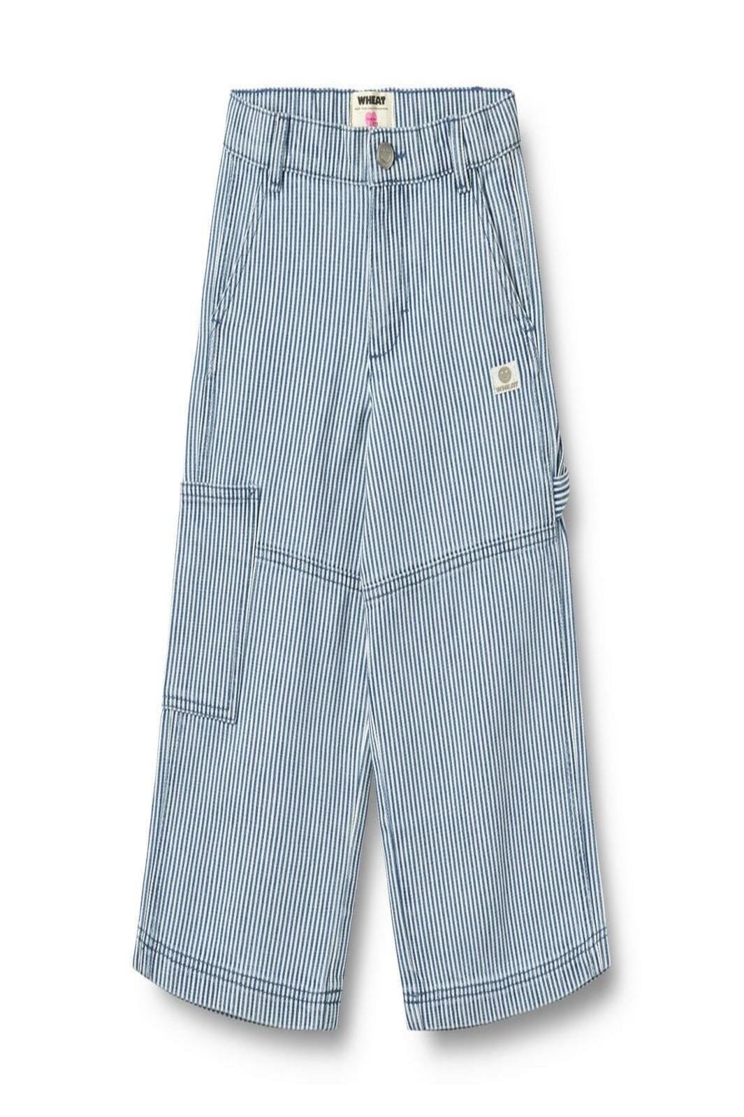 Wheat Collab - Trousers Noppo - 9452 Ink Stripe